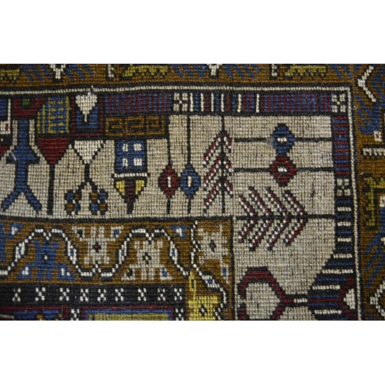 1857 - Vintage Yahyali Village Carpet - Turkey