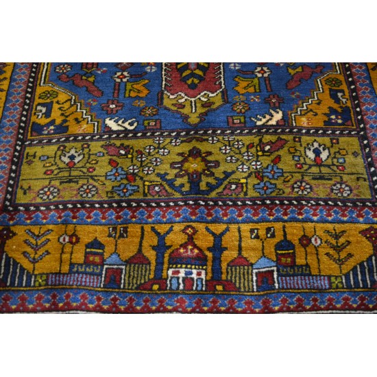 1851 - Vintage Yahyali Village Carpet - Turkey