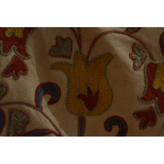 Silk Embroidered Cushion