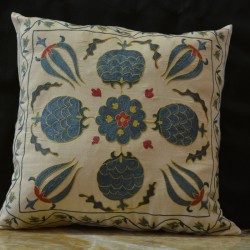 Silk Embroidered Cushion