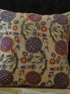 Silk Embroidered Cushion