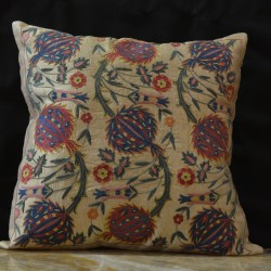 Silk Embroidered Cushion