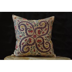 Silk Embroidered Cushion