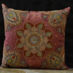 Silk Embroidered Cushion