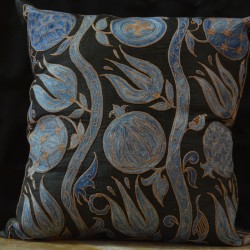 Silk Embroidered Cushion