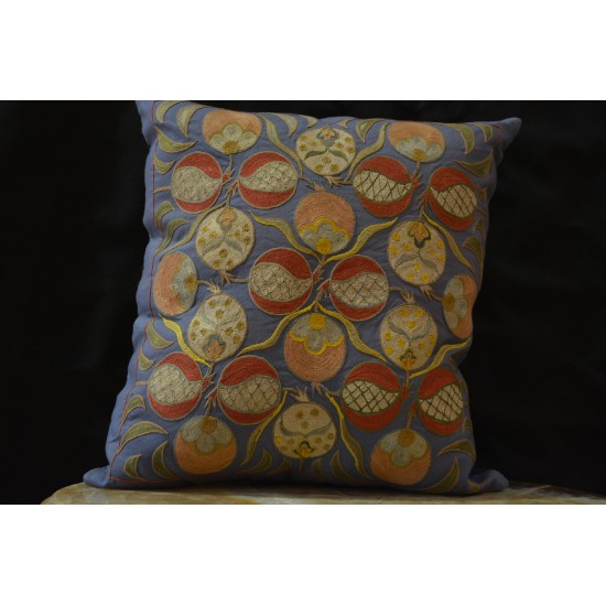 Silk Embroidered Cushion