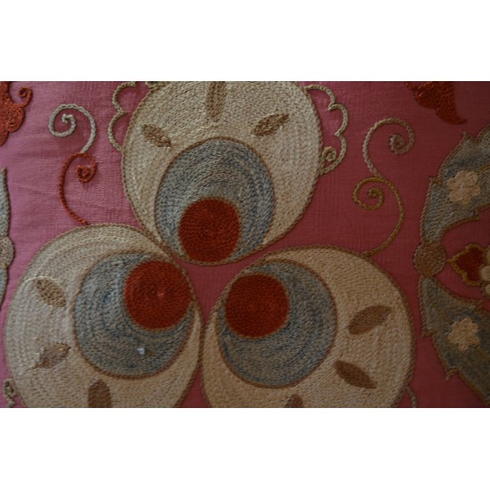 Silk Embroidered Cushion