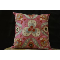 Silk Embroidered Cushion