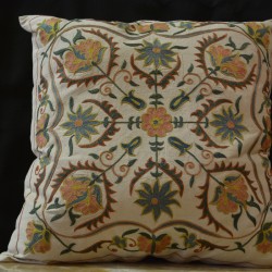 Silk Embroidered Cushion