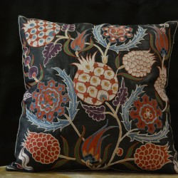 Silk Embroidered Cushion