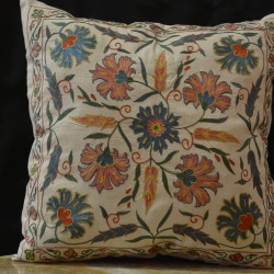 Silk Embroidered Cushion