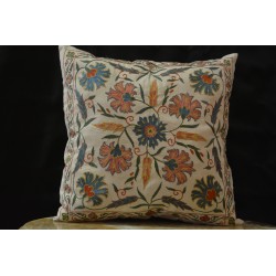 Silk Embroidered Cushion