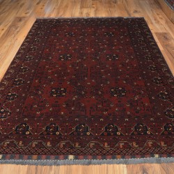 1596 - Turkmen Afghan Carpet