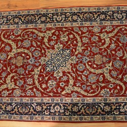 1799 - Isfahan silk & wool carpet