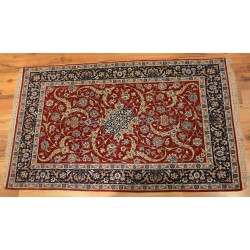 1799 - Isfahan silk & wool carpet