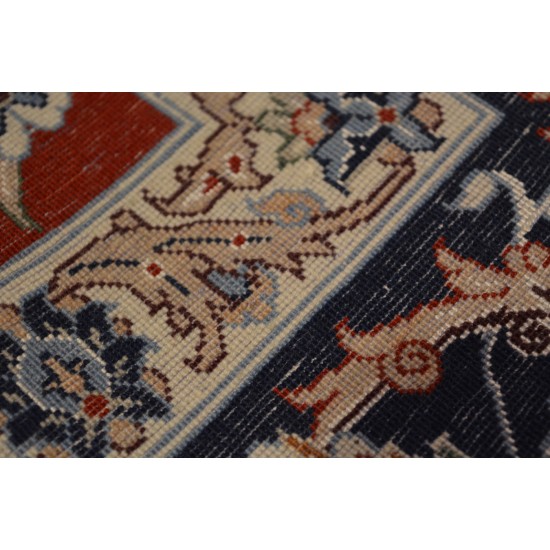 1799 - Isfahan silk & wool carpet