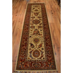 1718 - Contemporary Hall Runner with Suzani Design