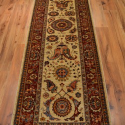 1718 - Contemporary Hall Runner with Suzani Design