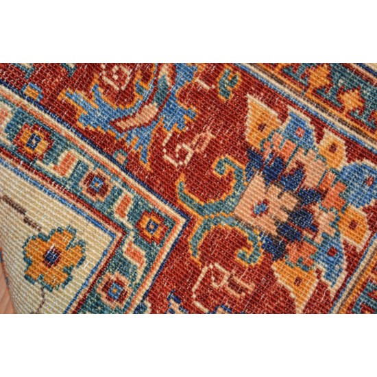 1718 - Contemporary Hall Runner with Suzani Design