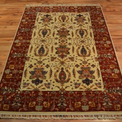 1702 - Contemporary Rug Collection with Suzani Design