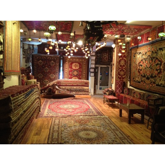 Antique Malatya Carpet - Superb colors !