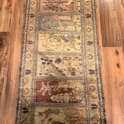 2559 - Soft Vintage Pastel Hallway Rug - Multiple Niche Kayseri