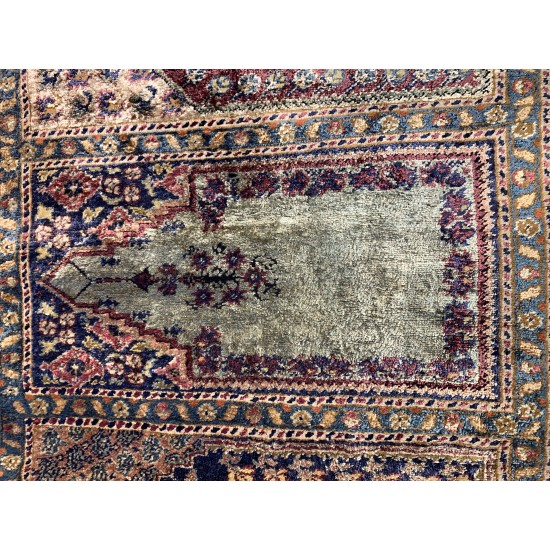 2561 - Soft Vintage Pastel Hallway Rug - Multiple Niche Kayseri